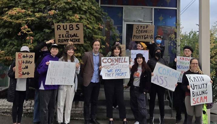 Tenants in Seattle on a utility strike against RUBS.
